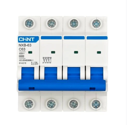 Chint 4 pole 6ka Miniature Circuit Breaker